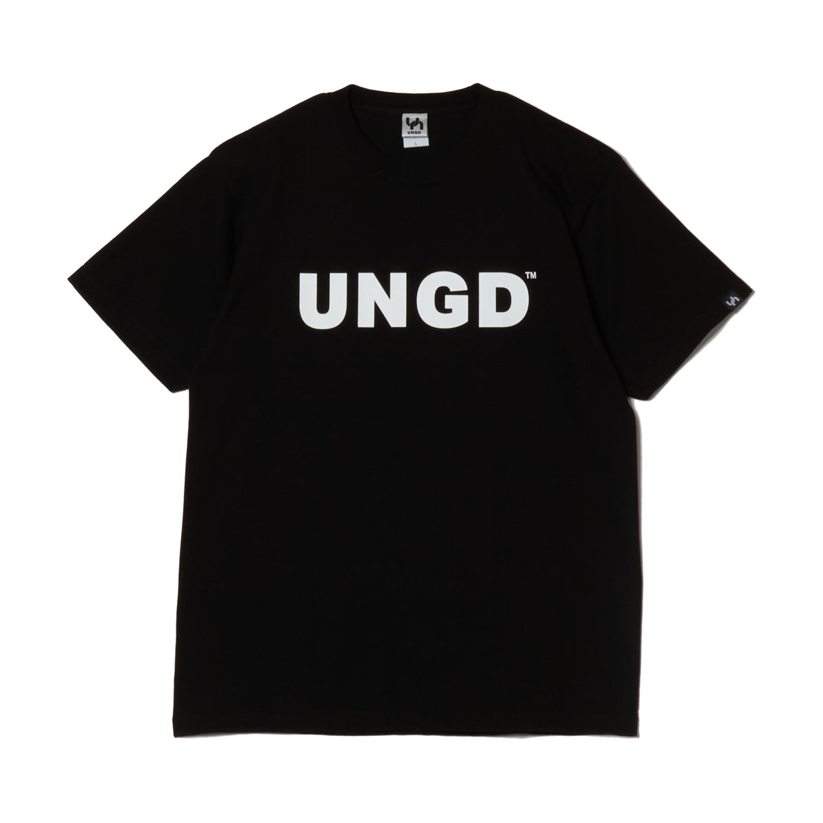 UNGD HEAVY－T BLACK（white logo）COTTON100