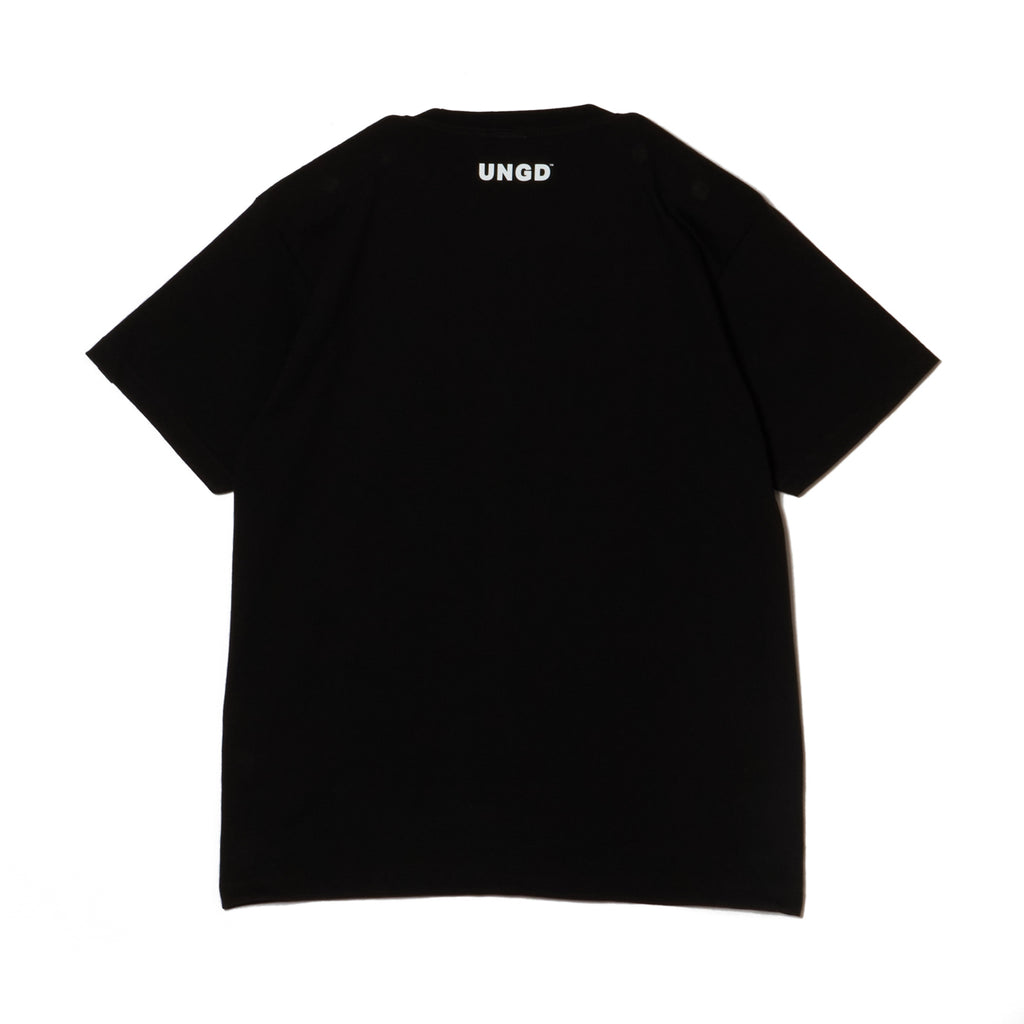 UNGD HEAVY－T BLACK（white logo）COTTON100