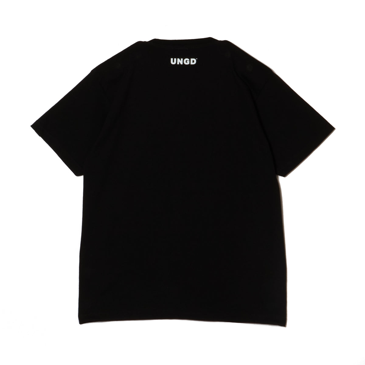 UNGD HEAVY－T BLACK（white logo）COTTON100