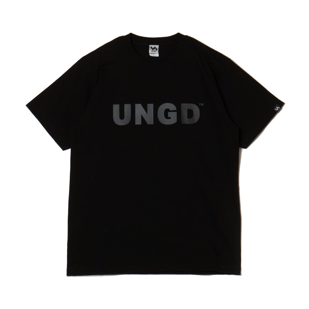 UNGD HEAVY－T BLACK（black logo）COTTON100