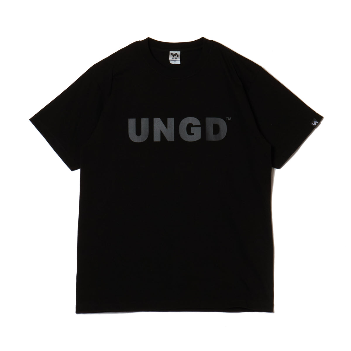 UNGD HEAVY－T BLACK（black logo）COTTON100