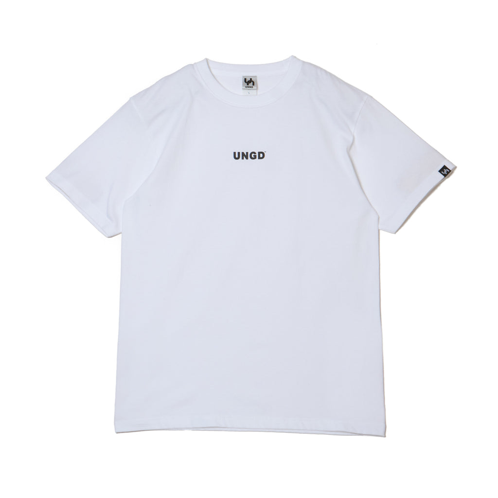 UNGE HEAVY－T WHITE（black logo）COTTON100