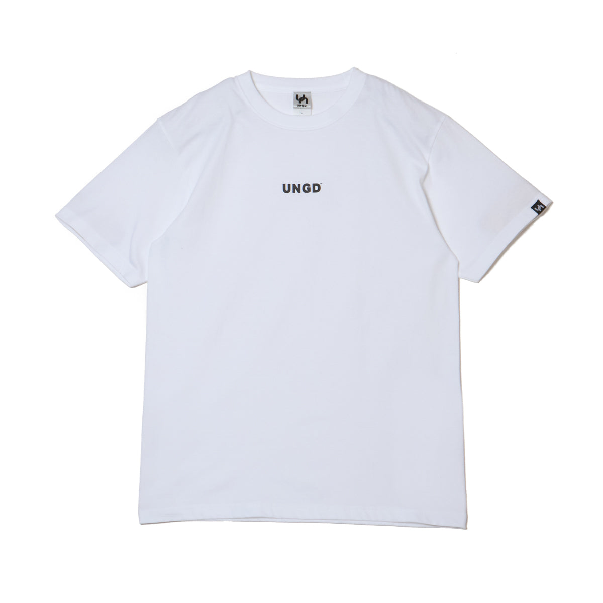 UNGE HEAVY－T WHITE（black logo）COTTON100