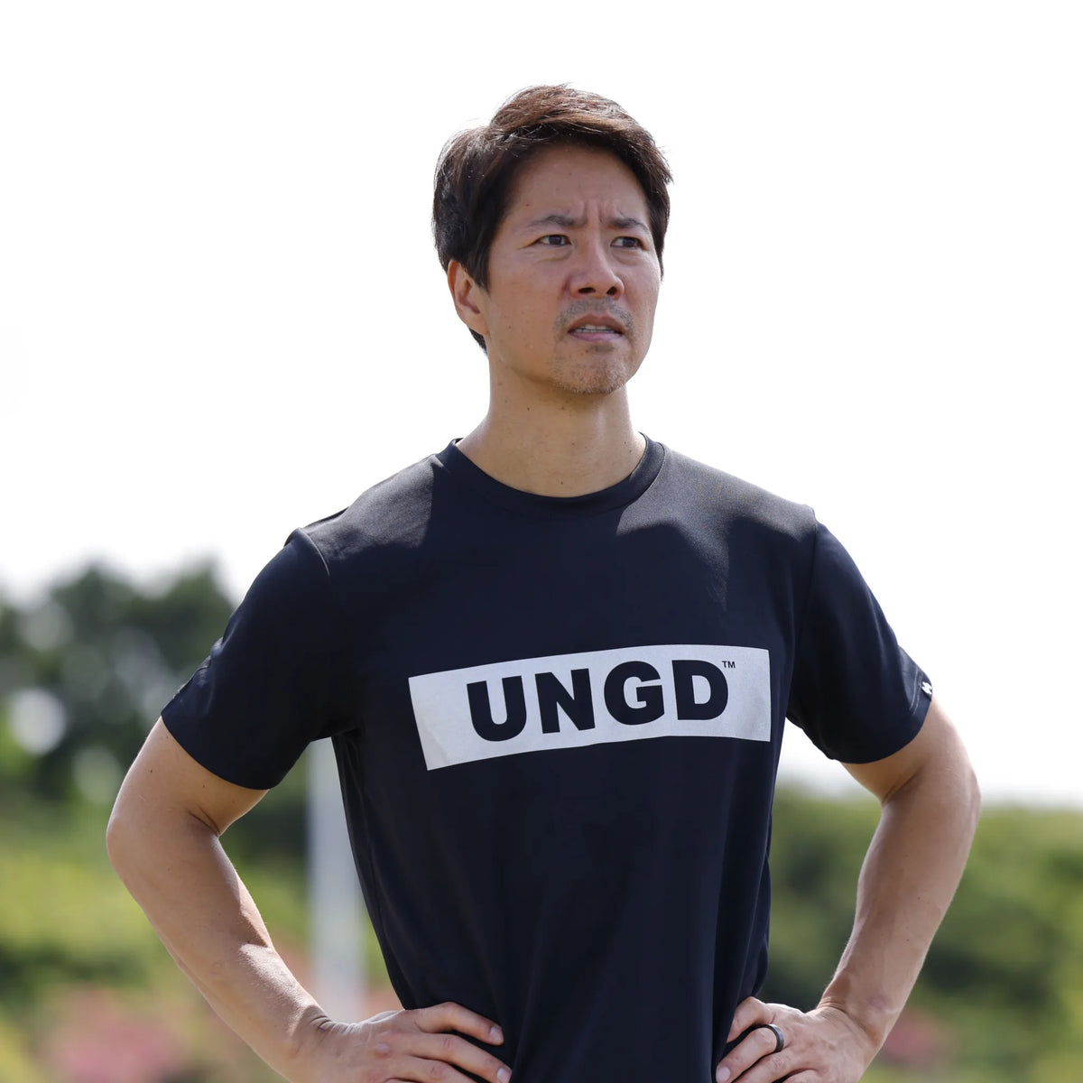 UNGD ドライTシャツ　ブラック