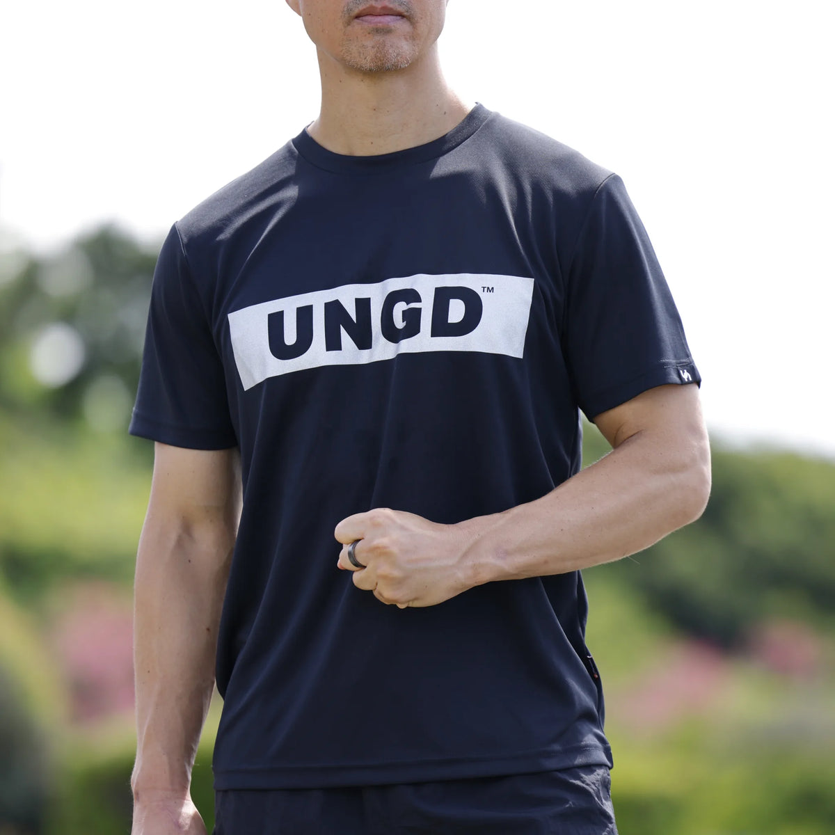 UNGD ドライTシャツ　ブラック