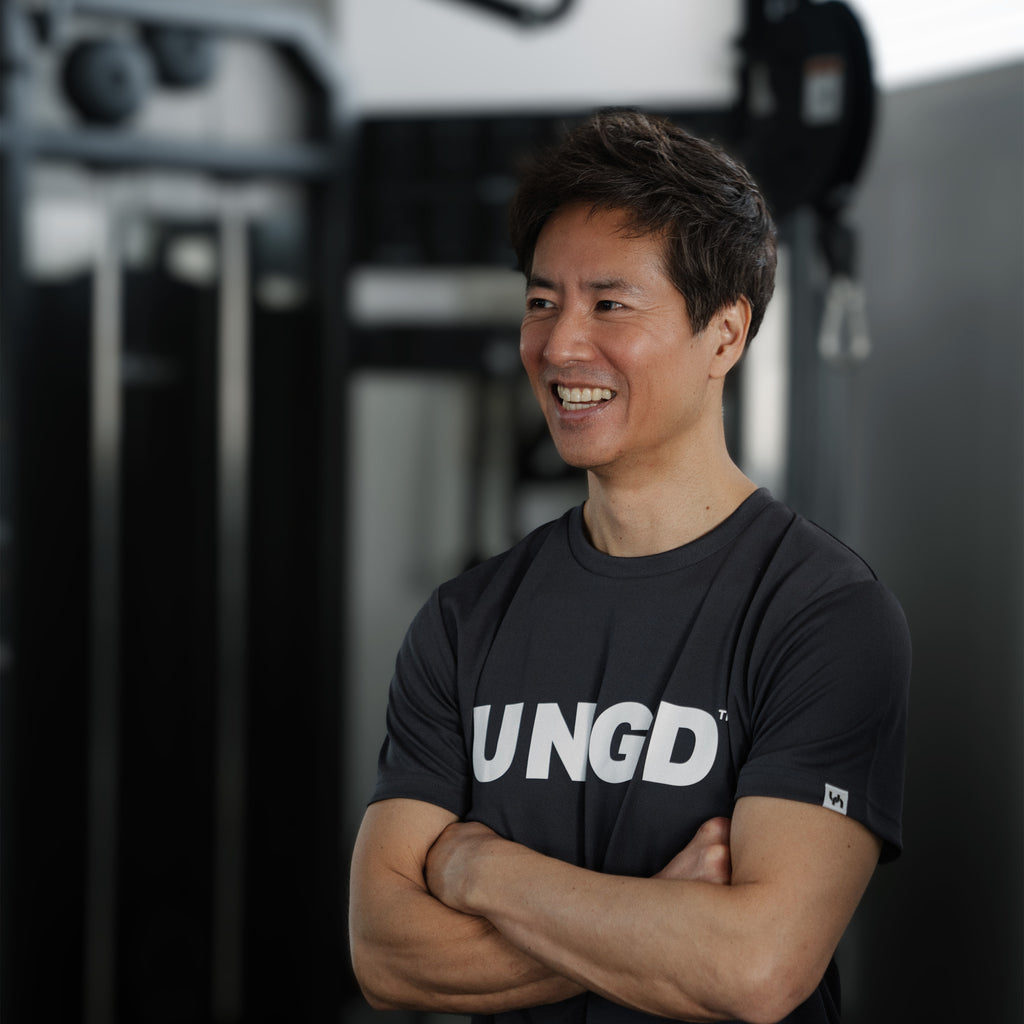 UNGD DRY－T CHACORL GRAY（white logo）POLYGINE